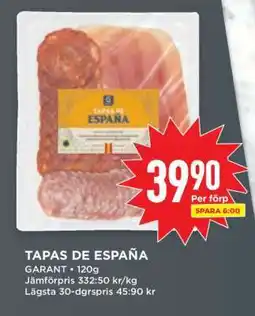 Willys TAPAS DE ESPANA erbjuda