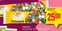 Willys Pizzadeg erbjuda