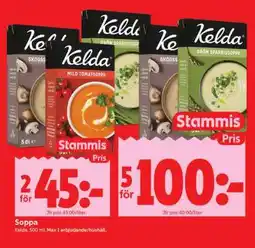 ICA Supermarket Kelda soppa erbjuda