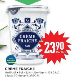 Willys CRÈME FRAICHE erbjuda
