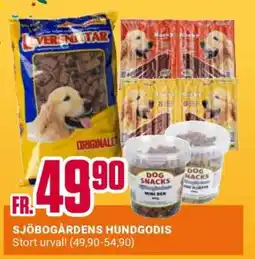 ÖoB SJÖBOGÅRDENS HUNDGODIS erbjuda