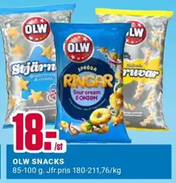 ÖoB OLW snacks erbjuda