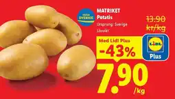 Lidl Matriket Potatis erbjuda