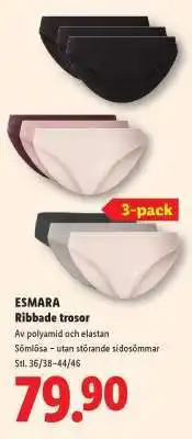 Lidl ESMARA Ribbade trosor erbjuda