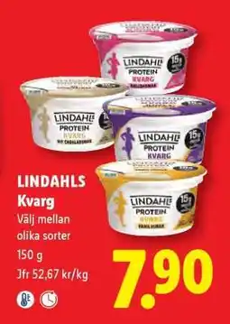 Lidl Lindahls Kvarg erbjuda