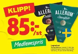 Stora Coop Lagrad Ost erbjuda