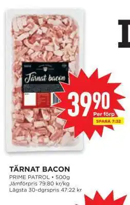 Willys Tärnat Bacon erbjuda