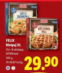 Lidl FELIX Matpaj XL erbjuda