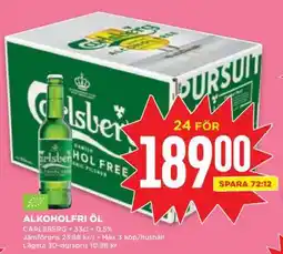 Willys ALKOHOLFRI ÖL erbjuda