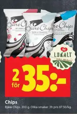 ICA Supermarket Bjäre Chips erbjuda