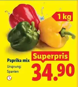 Lidl Paprika mix erbjuda