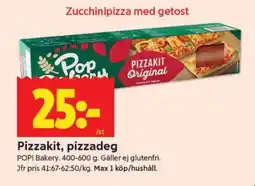 ICA Supermarket PIZZAKIT, PIZZADEG erbjuda