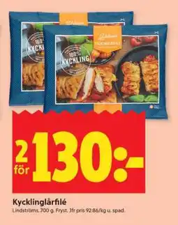 ICA Supermarket KYCKLINGLÅRFILÉ erbjuda