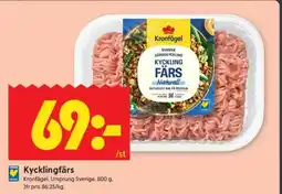 ICA Supermarket Kycklingfärs erbjuda