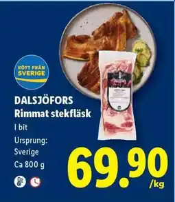 Lidl Dalsjöfors rimmat stekfläsk erbjuda