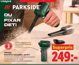 Lidl PARKSIDE Batteridriven universallås, mini 12 V erbjuda