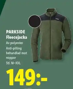 Lidl PARKSIDE Fleecejacka erbjuda
