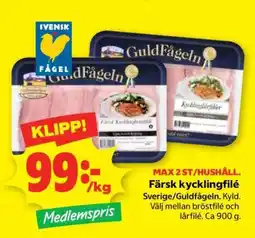 Stora Coop Färsk Kycklingfilé erbjuda