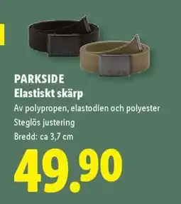 Lidl PARKSIDE Elastiskt skärp erbjuda