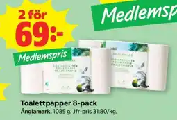 Stora Coop TOALETTPAPPER 8-PACK erbjuda
