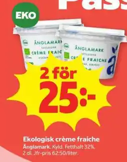 Stora Coop EKOLOGISK CRÈME FRAICHE erbjuda