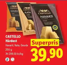 Lidl Castello Hårdost erbjuda
