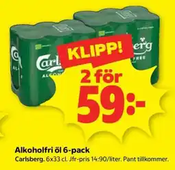 Stora Coop ALKOHOLFRI ÖL 6-PACK erbjuda