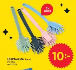DollarStore Diskborste Trend erbjuda