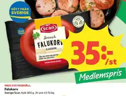 Coop Falukorv erbjuda