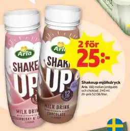 Stora Coop Shakeup mjölkdryck erbjuda