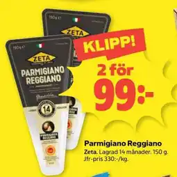 Coop Parmigiano Reggiano erbjuda