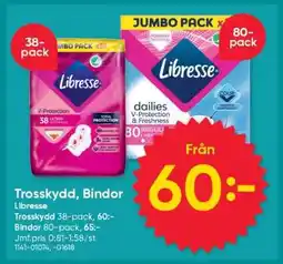 DollarStore Trosskydd, Bindor erbjuda
