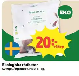 Coop Ekologiska rödbetor erbjuda