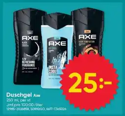 DollarStore Duschgel Axe erbjuda