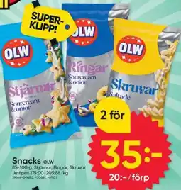 DollarStore Snacks OLW erbjuda