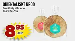 Nelins Garant orientaliskt bröd erbjuda