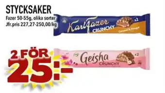 Nelins Fazer crunchy erbjuda