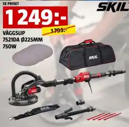 Bauhaus Skil väggslip 7521da ø225mm 750w erbjuda