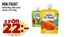 Nelins Nestlé min Frukt erbjuda