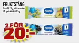 Nelins Nestlé fruktstång erbjuda