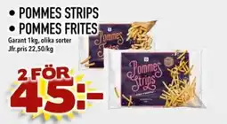 Nelins Garant pommes strips erbjuda