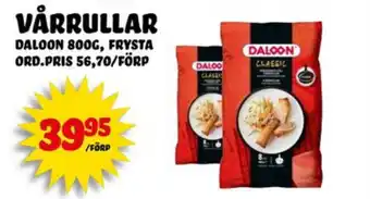 Nelins Daloon vårrullar erbjuda