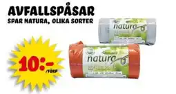 Nelins Natura avfallspåsar erbjuda