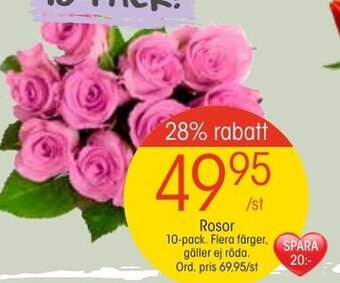 EKO Rosor 10-pack erbjuda