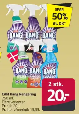 Fleggaard Cillit Bang Rengøring erbjuda