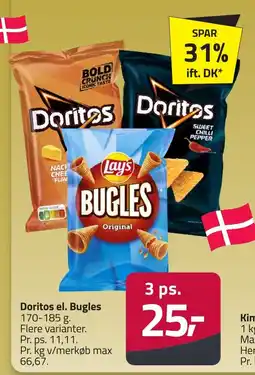 Fleggaard Doritos el. Bugles erbjuda
