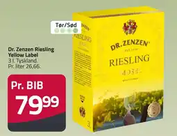 Fleggaard Dr. Zenzen Riesling Yellow Label erbjuda