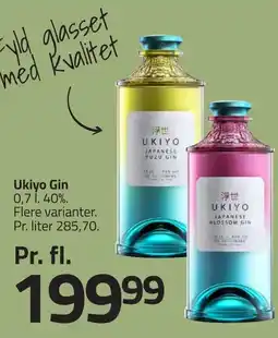Fleggaard Ukiyo Gin erbjuda