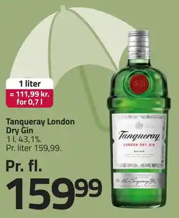 Fleggaard Tanqueray london dry gin erbjuda