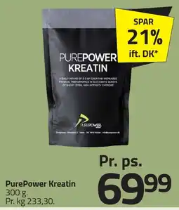 Fleggaard PurePower Kreatin erbjuda